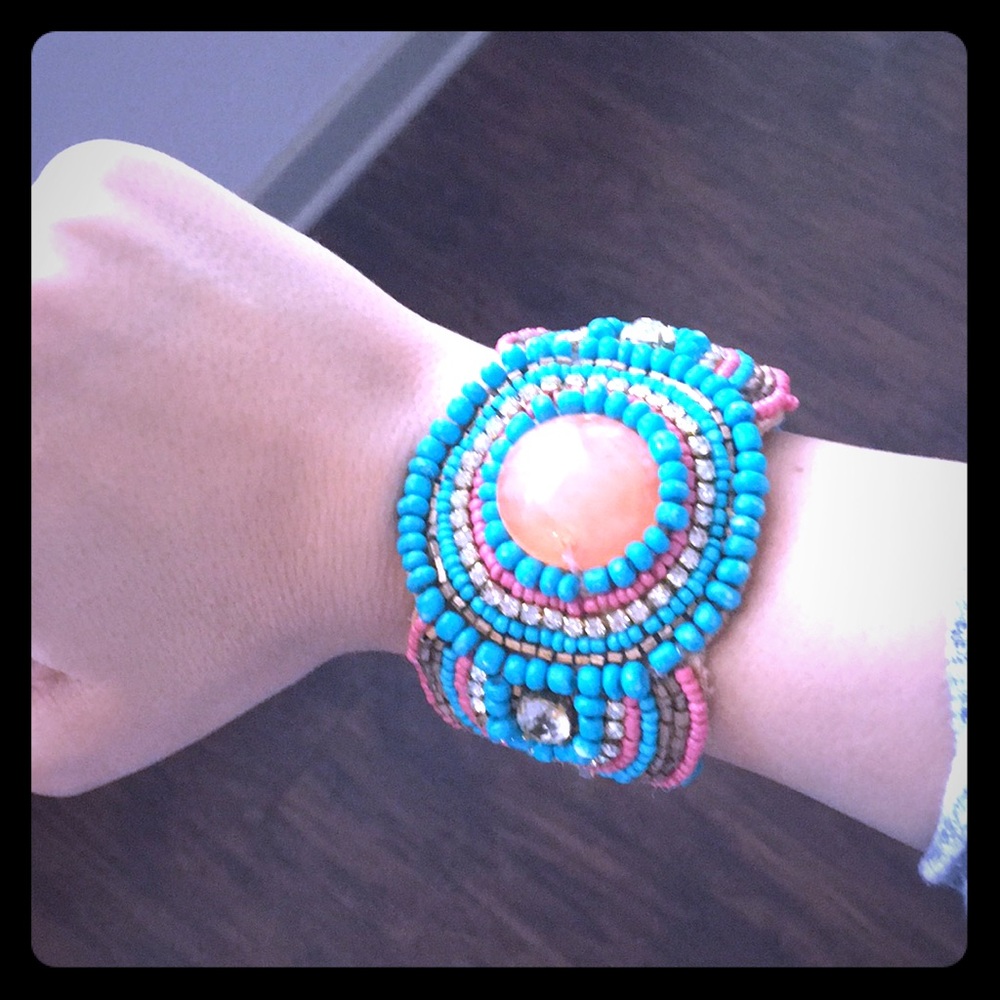 Beaded bangle
